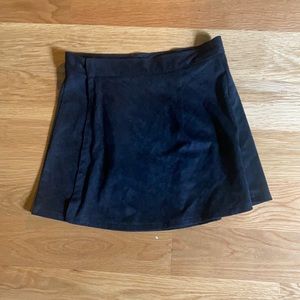 Brandy Melville suede mini skirt